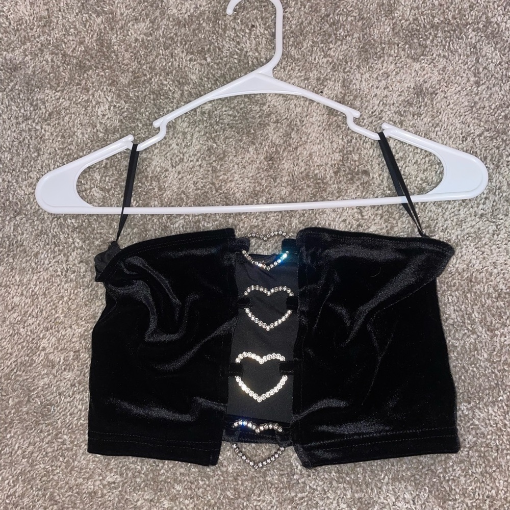 tube top crop top